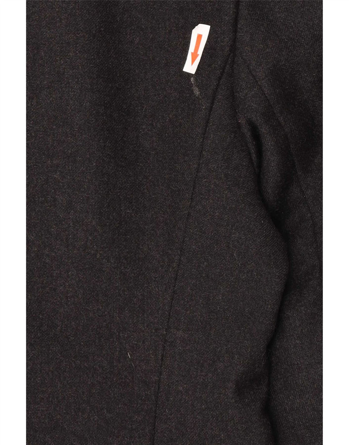 Jaqueta blazer feminina de 4 botões Anna Molinari IT 42 cinza médio colorblock