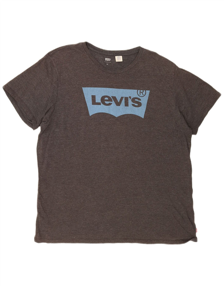 Camiseta gráfica masculina LEVI'S Top 2XL cinza