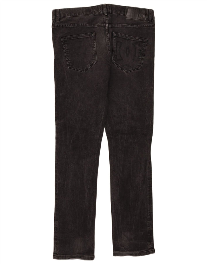 DC Mens Jeans Skinny W34 L31 Algodão Preto