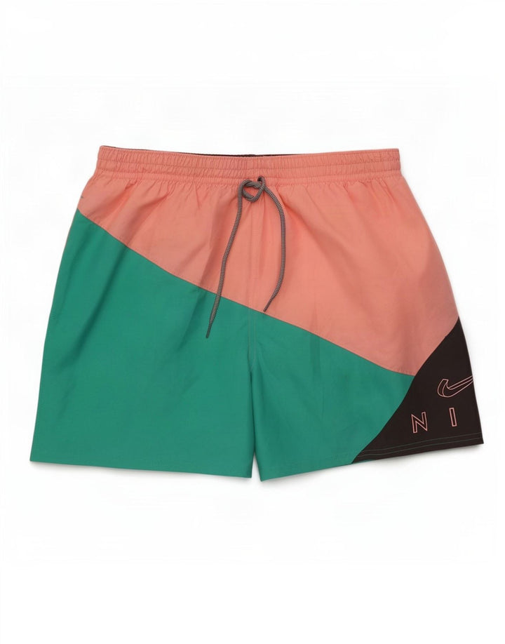 Shorts de natação masculinos Nike Graphic médios multicoloridos
