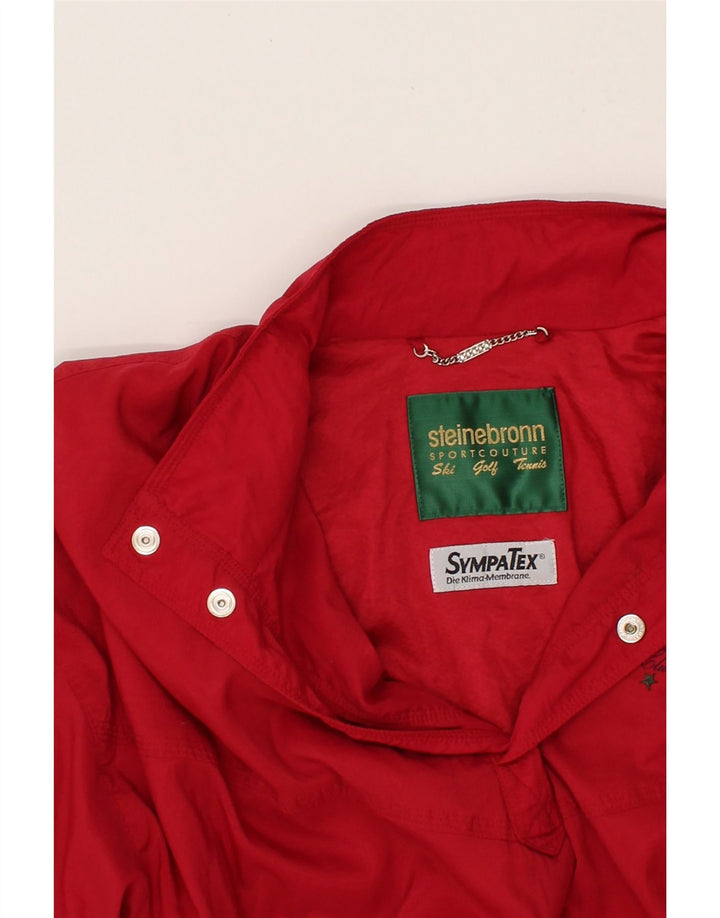 Jaqueta corta-vento masculina Sympatex STEINEBRONN IT 56 3XL vermelha