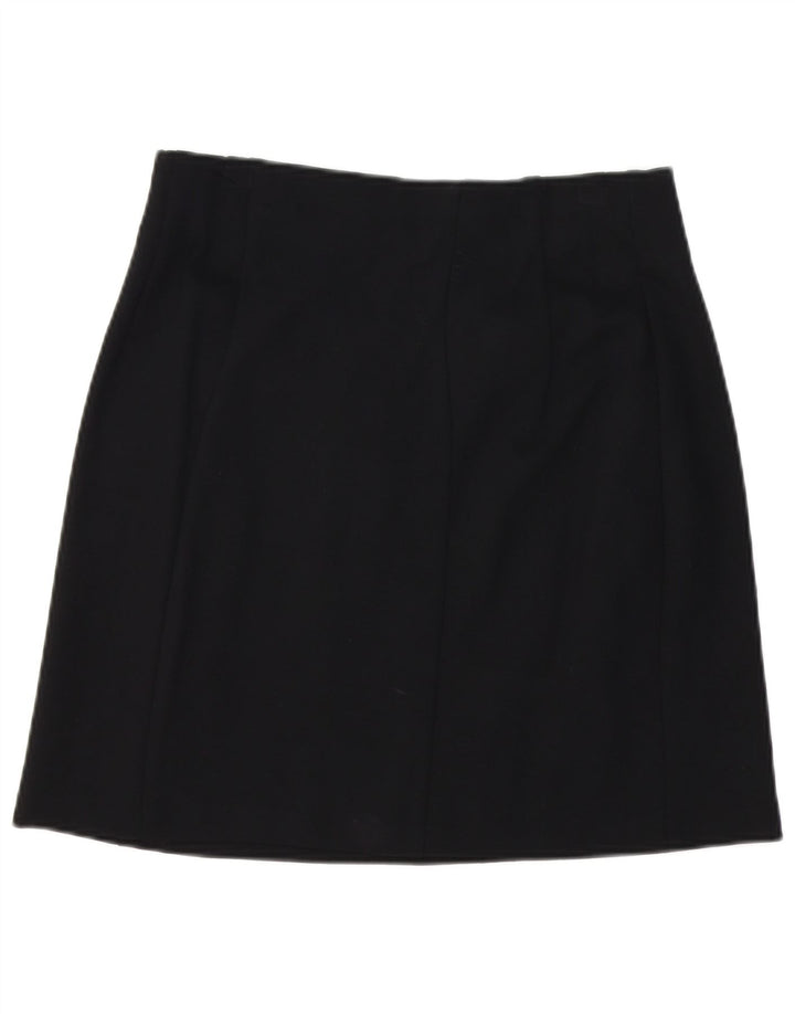 MARKS & SPENCER Meninas Saia A-Line 11-12 Anos W32 Preto