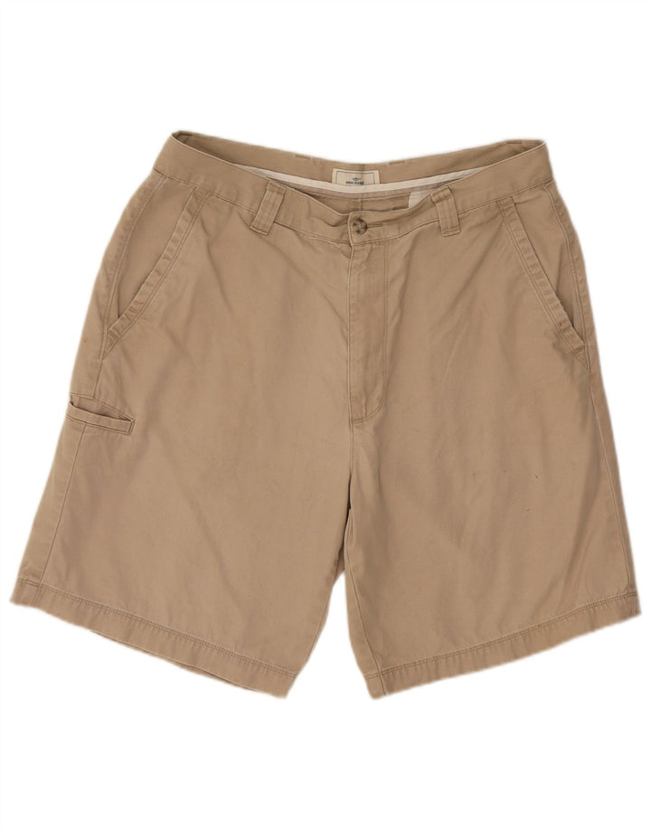 Shorts cargo masculino DOCKERS W34 grande algodão bege