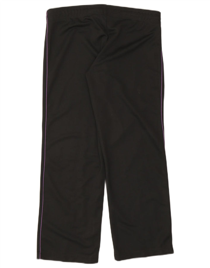 Calça de treino feminina Nike UK 16/18 grande cinza poliéster