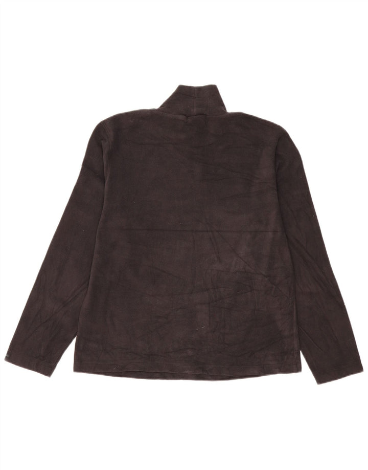 Suéter de lã feminino Columbia UK 16 grande poliéster preto