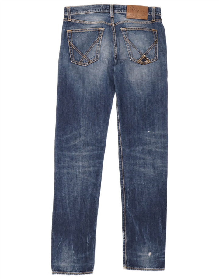 Calça jeans reta masculina Roy Rogers IT 45 pequena W31 L34 azul