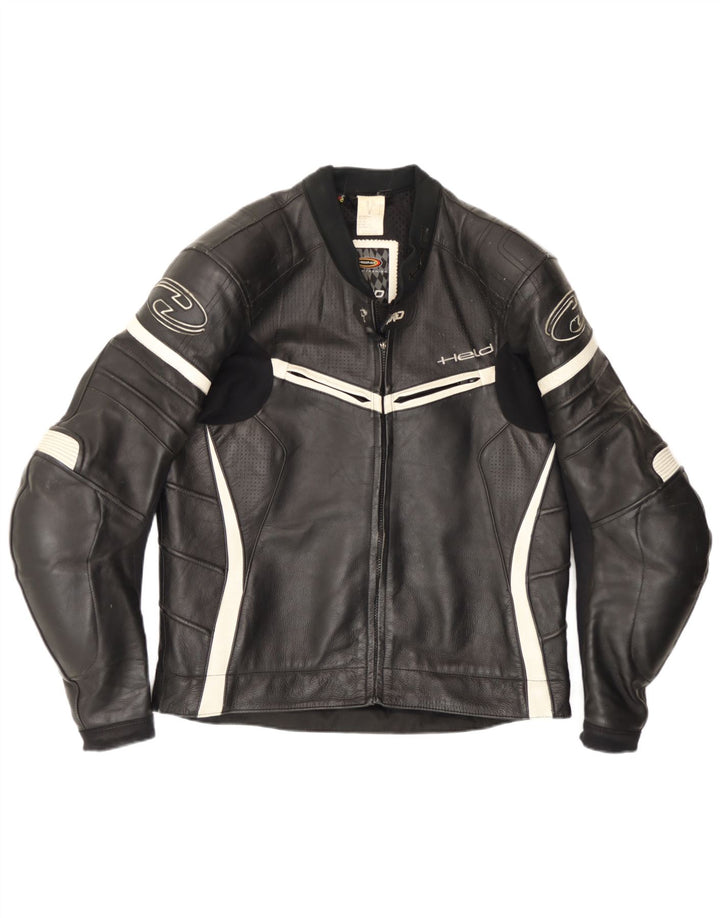 Held Mens Motorstyle Graphic Racer Jaqueta Tamanho 48 XL Preto Colourblock
