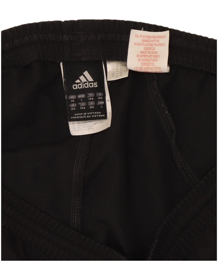 Shorts esportivos Adidas meninos 13-14 anos preto poliéster