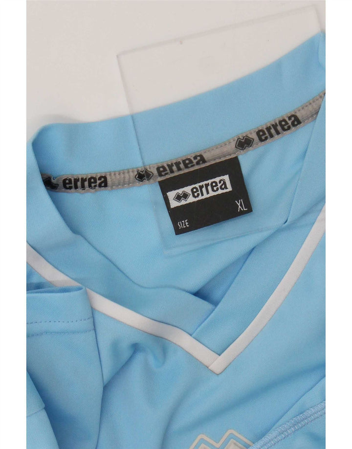 Camiseta masculina Errea Top XL azul poliéster