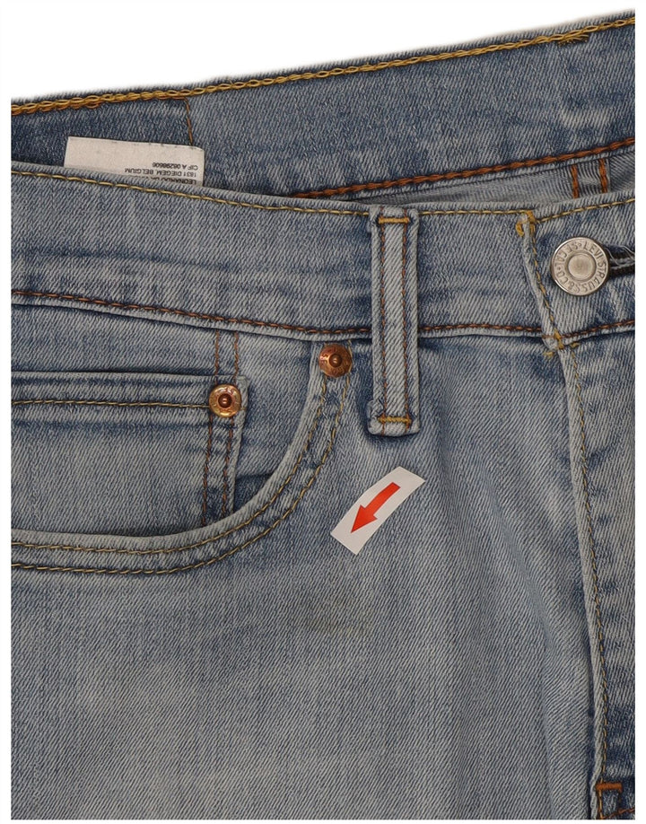 Levi's Mens Slim Jeans W31 L34 Azul Algodão