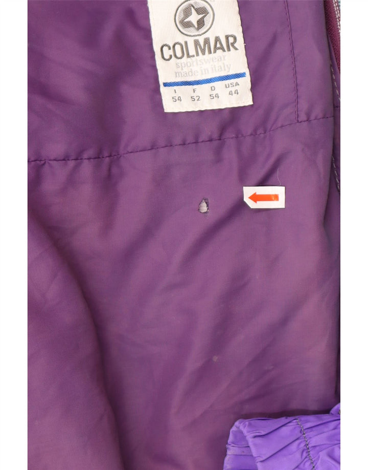 Jaqueta de esqui masculina COLMAR EU 52 grande bloco colorido roxo