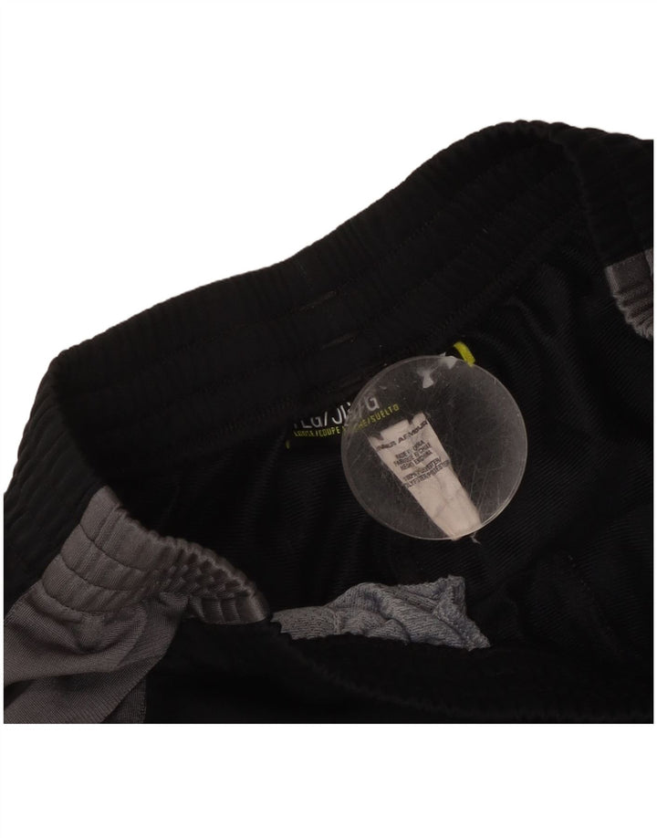 Calça de treino Under Armour Boys 11-12 anos grande bloco colorido preto