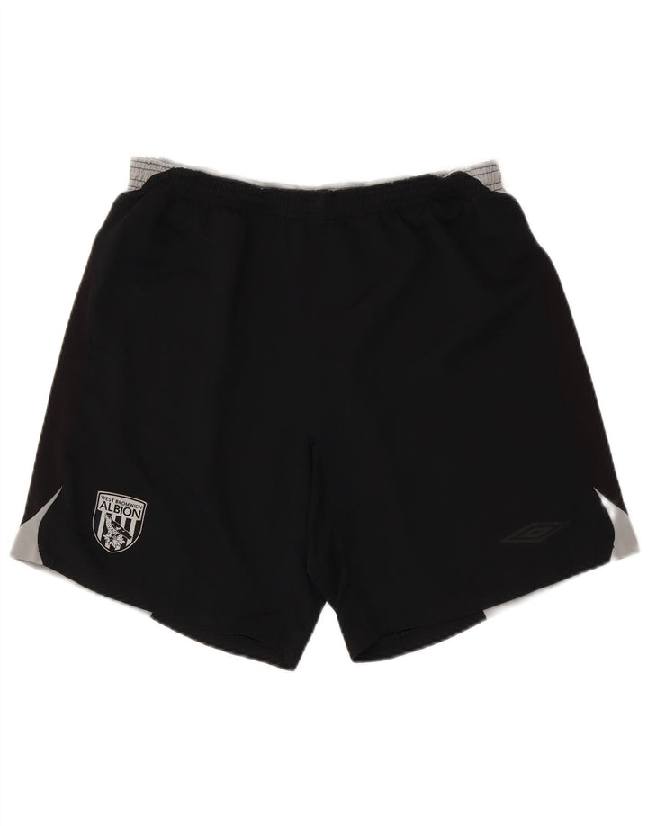 Umbro Mens Graphic Sport Shorts XL Preto Colourblock Poliéster