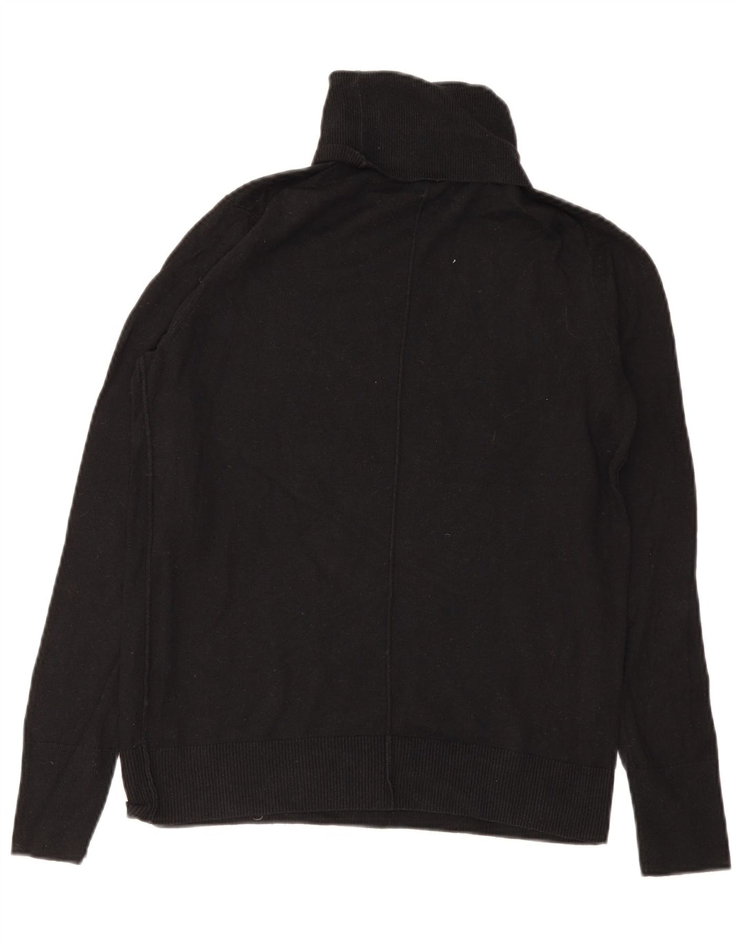 Suéter masculino Gap com gola redonda e algodão preto pequeno
