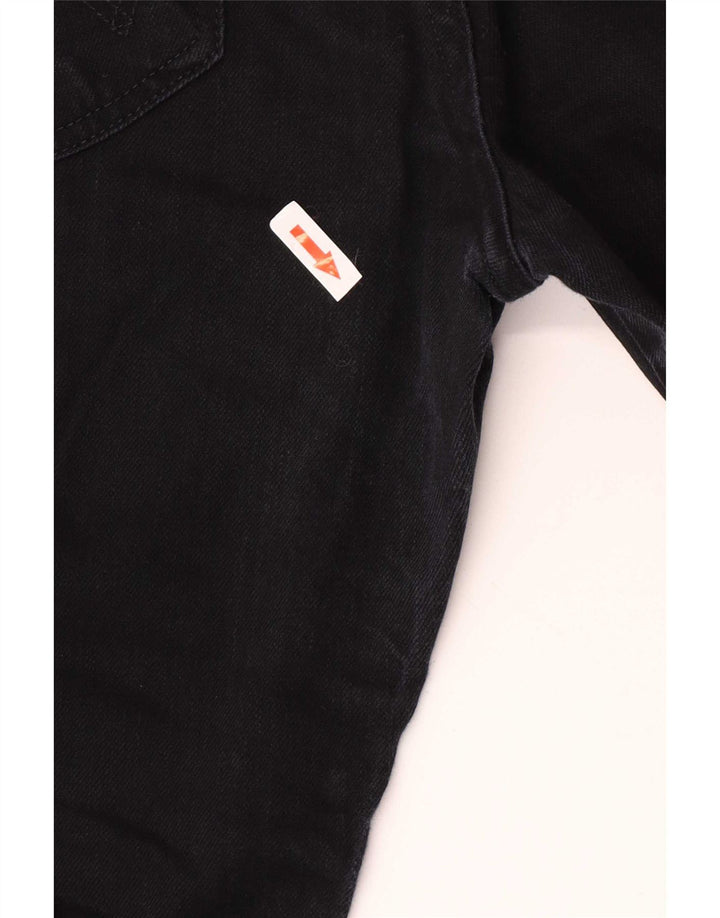 Wrangler feminino Iris Straight Jeans W30 L30 algodão preto