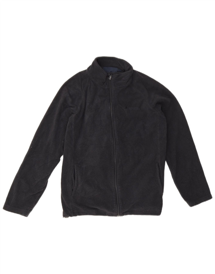 Jaqueta de lã feminina Mountain Warehouse UK 12 poliéster preto médio