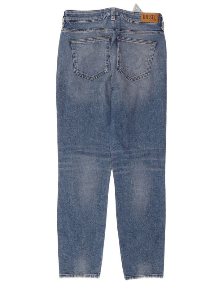 Diesel Mens Slim Jeans W27 L32 Azul Algodão