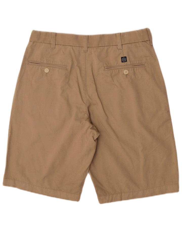 Shorts masculino Marks & Spencer Blue Harbor Chino W32 algodão bege médio