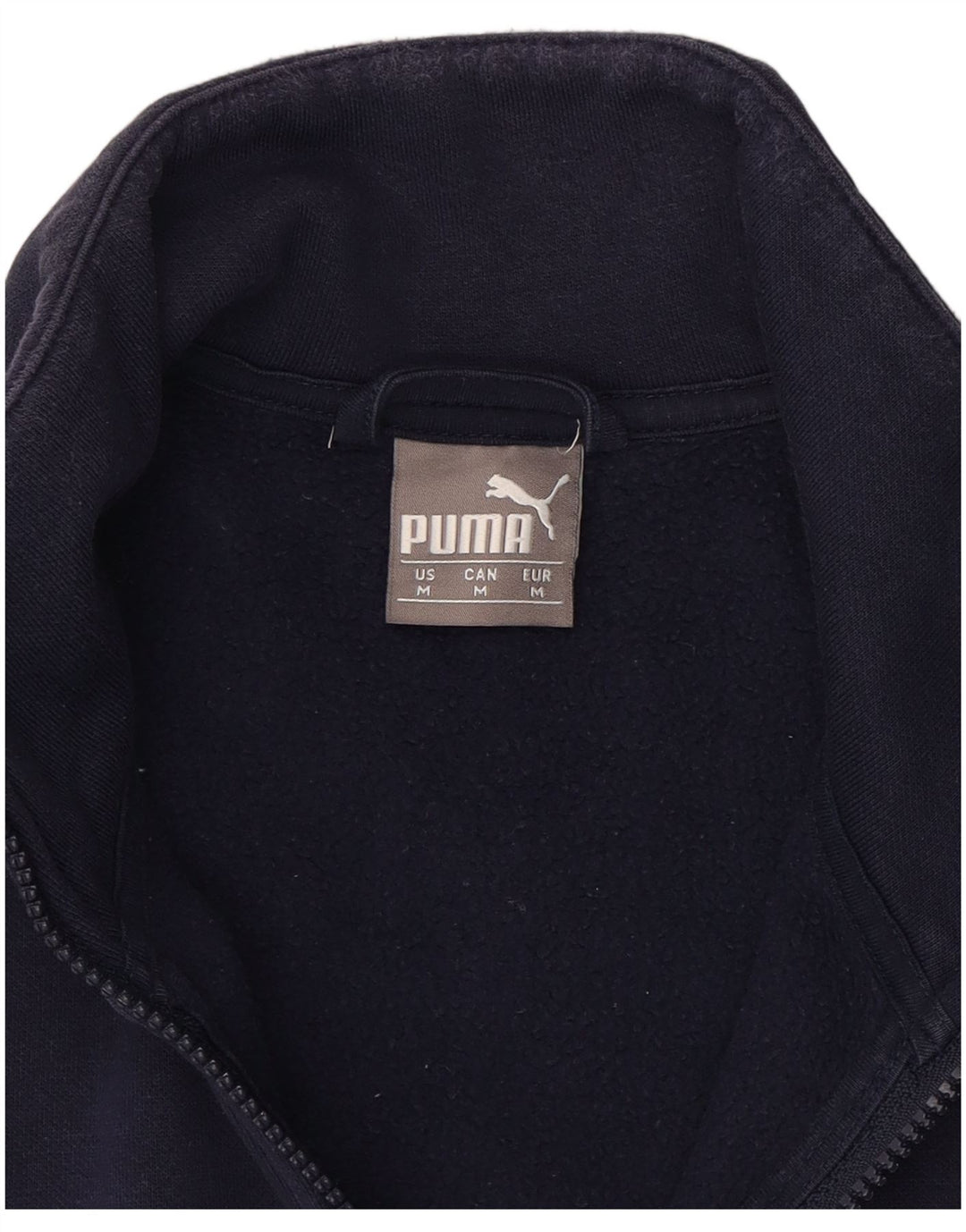 PUMA Mens Graphic Tracksuit Top Jacket Médio Azul Marinho