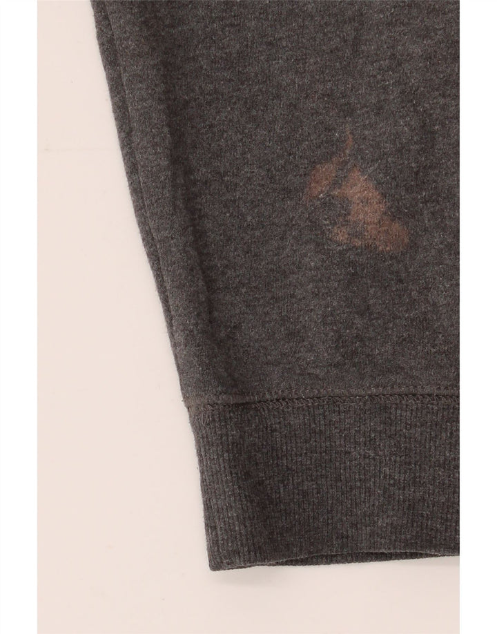 CHAMPION Suéter gráfico feminino com capuz UK 18 XL cinza