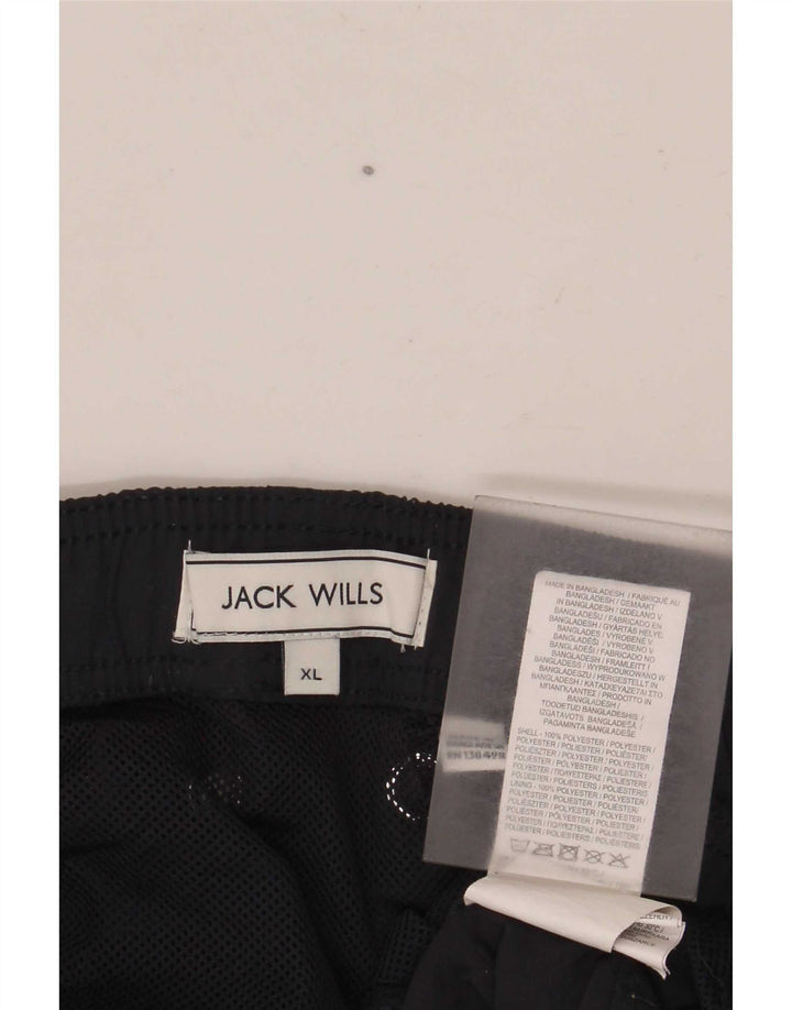 Shorts de natação masculino Jack Wills XL azul marinho poliéster