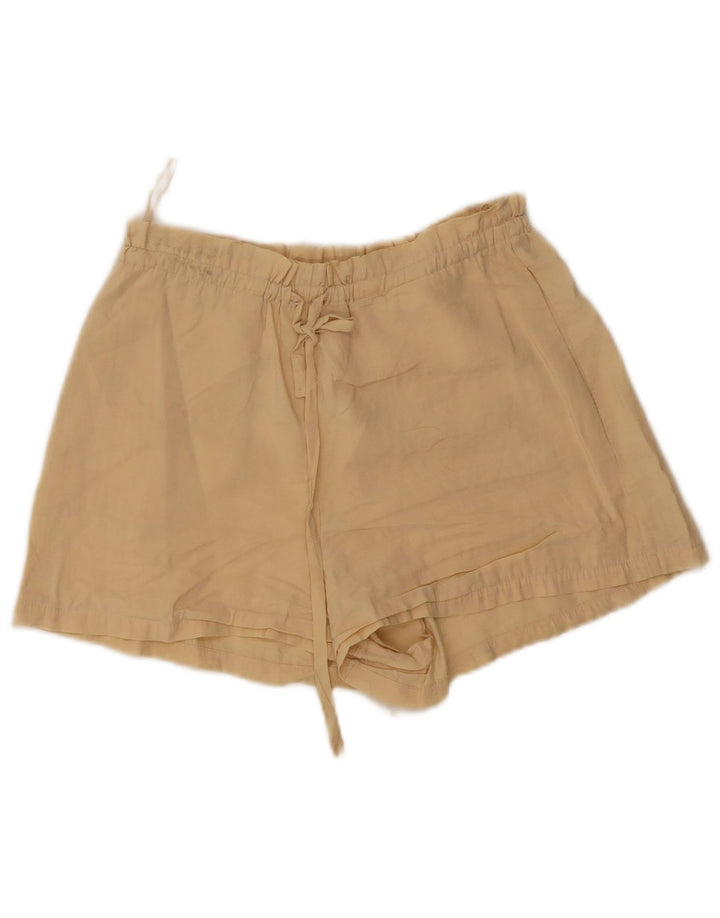 Calça quente feminina Zara Reino Unido 4 XS W24 Bege Modal