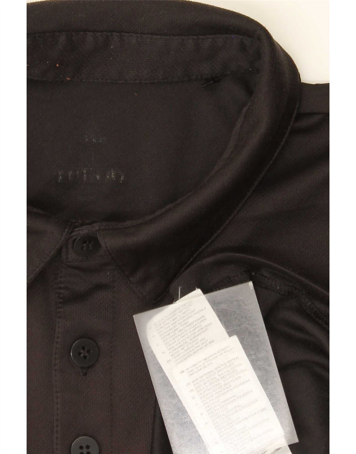 Adidas Mens Climalite Polo XL Preto Poliéster