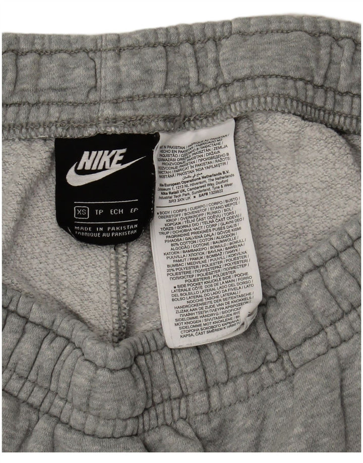 Shorts esportivos gráficos masculinos Nike XS algodão cinza