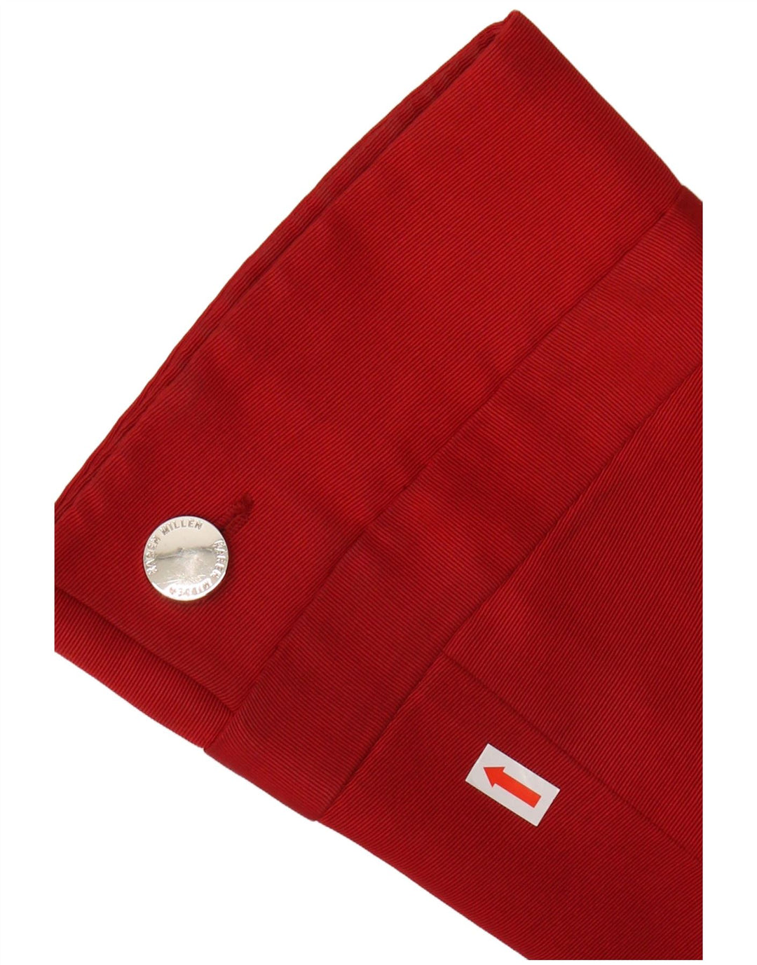 Sobretudo feminino KAREN MILLEN manga 3/4 Reino Unido 10 pequeno algodão vermelho