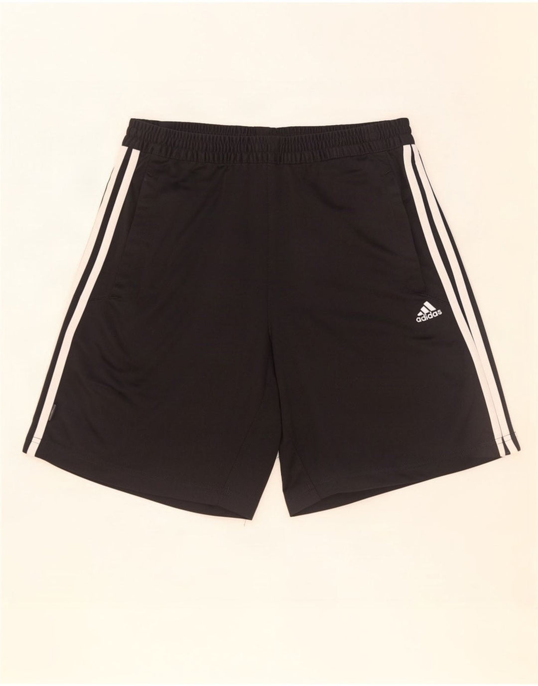 Adidas Mens Sport Shorts Pequeno Poliéster Preto