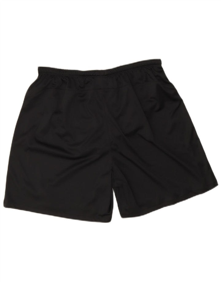 Shorts esportivos masculinos Nike Dri Fit grande poliéster colorblock preto