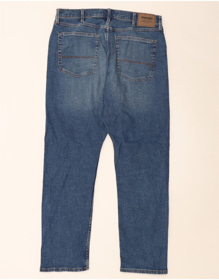 Jeans retos masculinos WRANGLER W34 L30 algodão azul