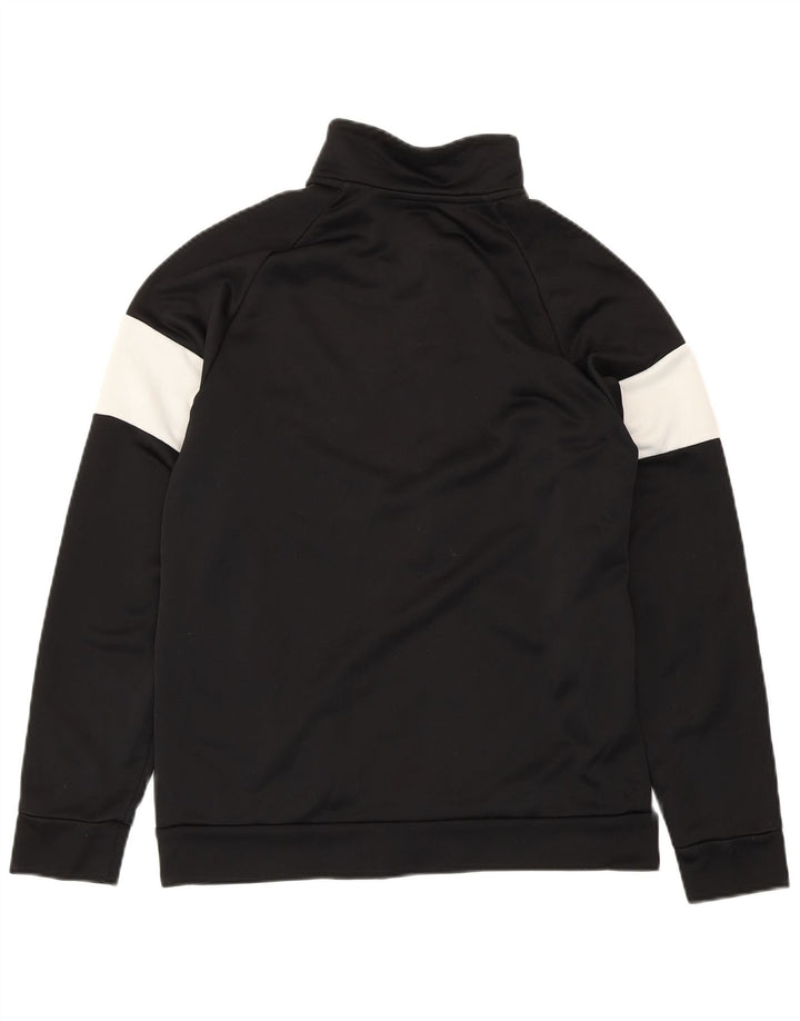 ADIDAS Meninos Graphic Tracksuit Top Jacket 14-15 Anos Preto Colorblock