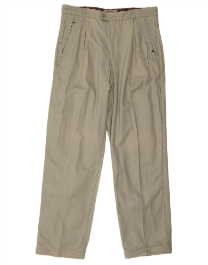 Calça Chino Masculina POP 84 W34 L34 Viscose Verde