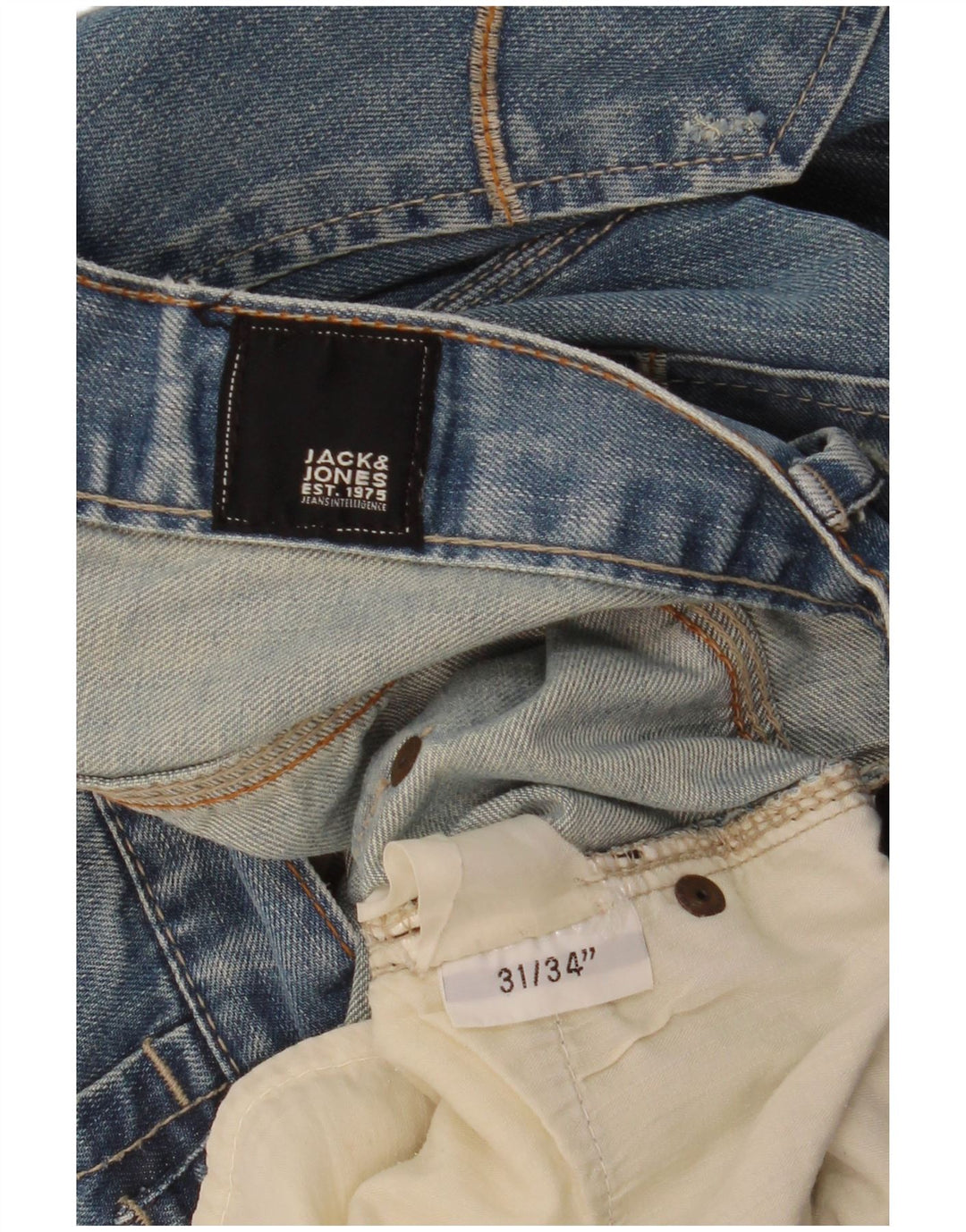 Jeans retos masculinos Jack & Jones W31 L30 azul