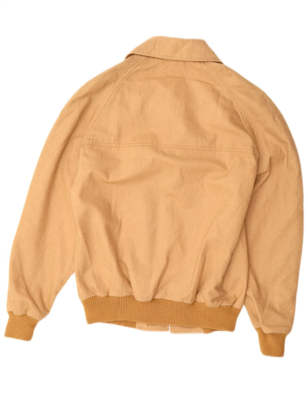 Conjunto feminino VINTAGE de 2 peças UK 12 médio W28 L34 bege