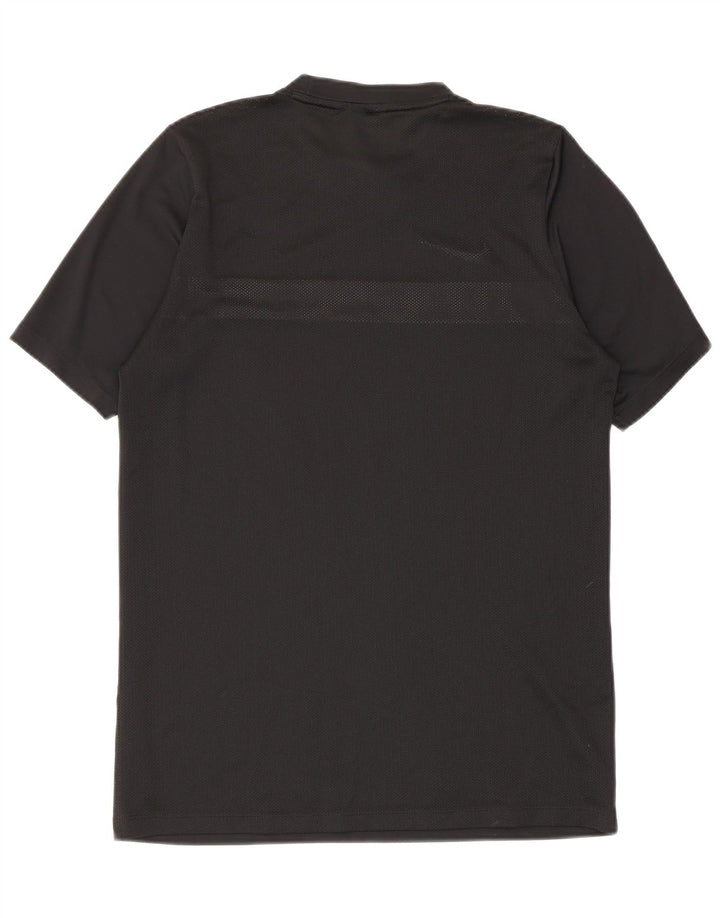 Camiseta masculina Nike Dri Fit Top médio preto colorblock