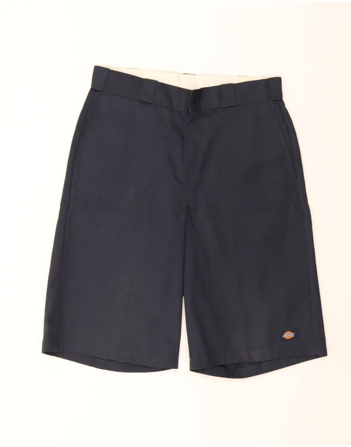 Shorts Chino Masculino Dickies W34 Grande Poliéster Azul Marinho