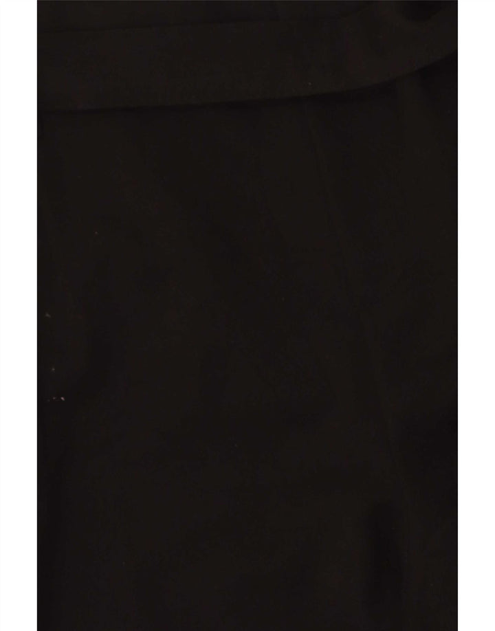 Calça feminina Zara cônica cortada média W28 L25 preta