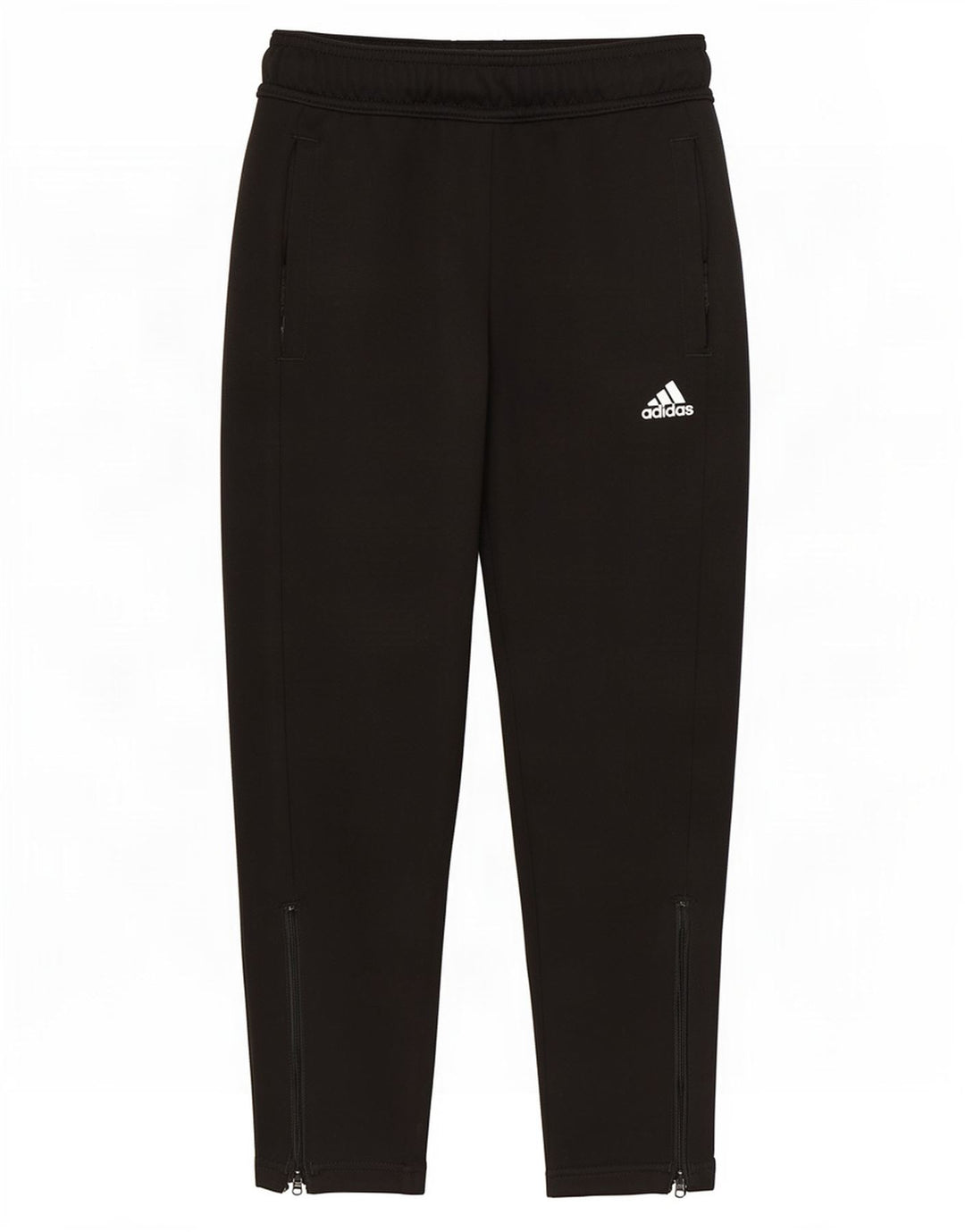 Calças de treino Adidas meninos 7-8 anos preto poliéster