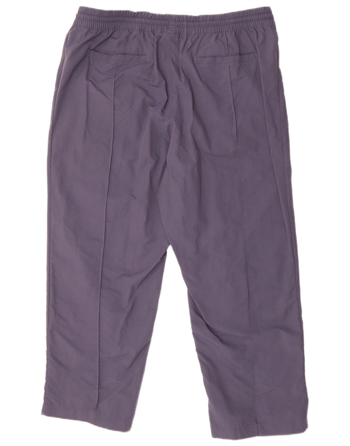 Calças de treino masculinas ADIDAS XL azul marinho nylon