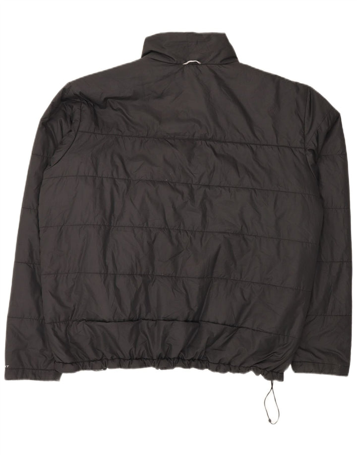 Jaqueta acolchoada masculina COLUMBIA UK 42 XL poliéster preto