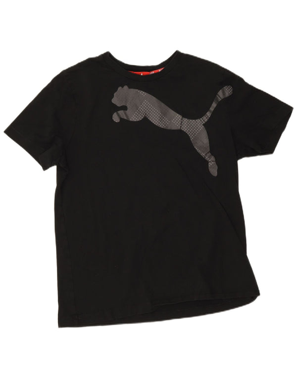 Puma Camiseta Masculina Graphic Top Grande Preto
