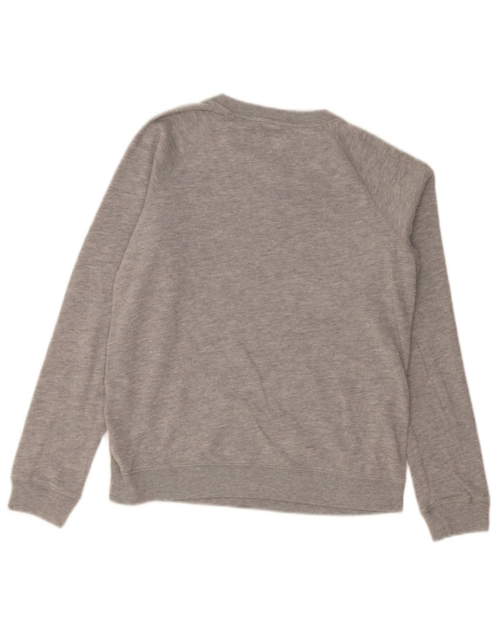 Jack Wills moletom feminino jumper UK 12 cinza médio manchado