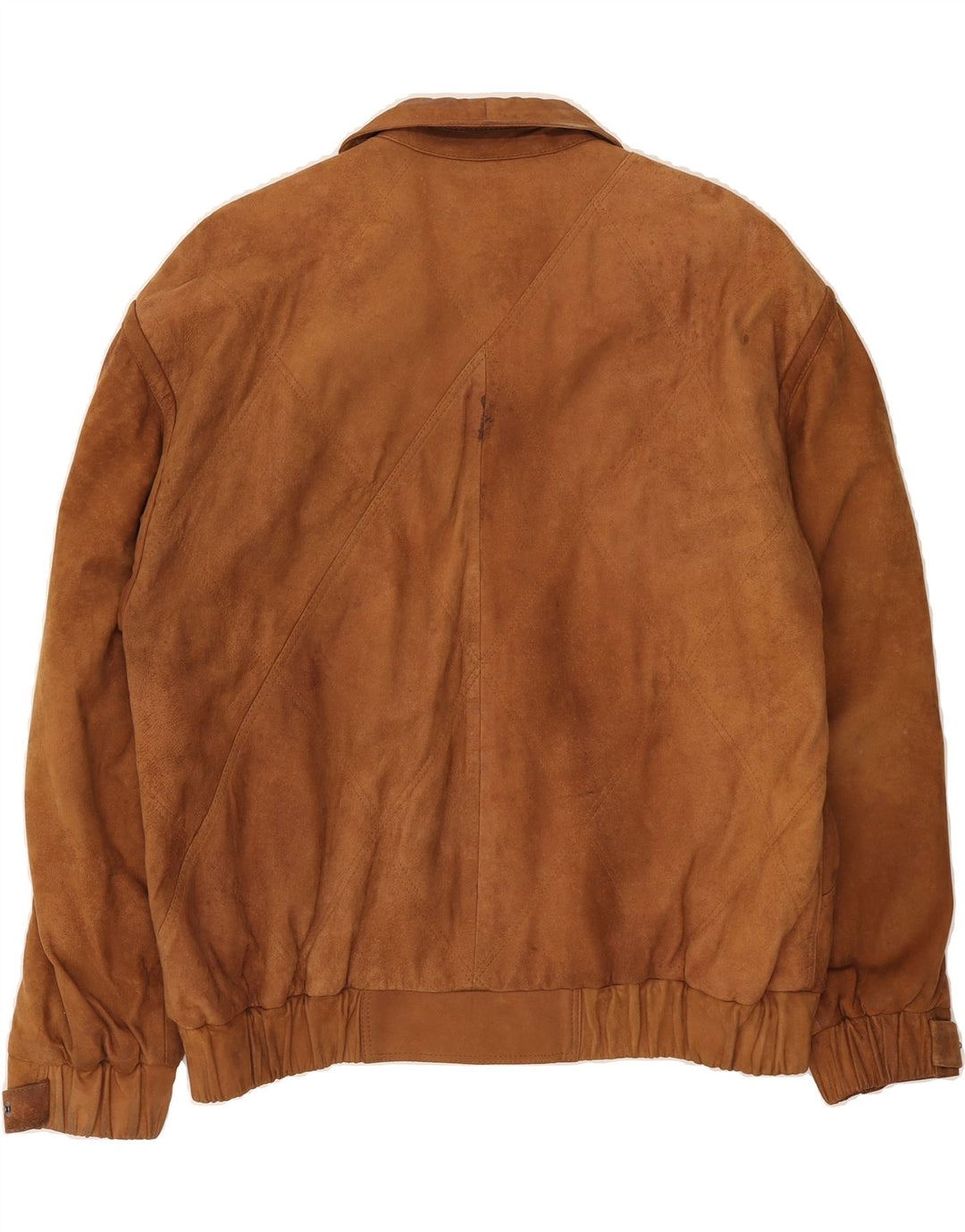 STERLING Mens Duffle Bomber Jacket UK 38 Medium Brown Vintage Sterling and Second-Hand Sterling from Messina Hembry 