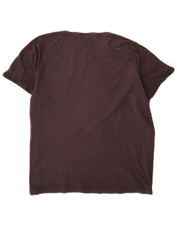 Camiseta masculina Adidas Top 2XL algodão colorblock preto