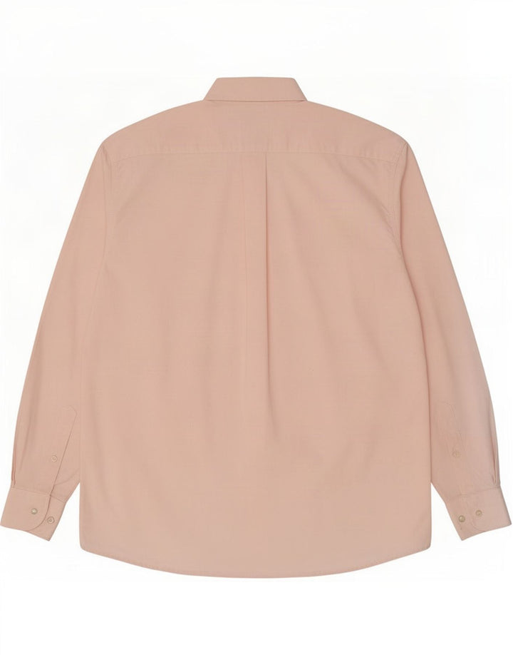 Ferre Camisa masculina tamanho 39 Algodão rosa médio