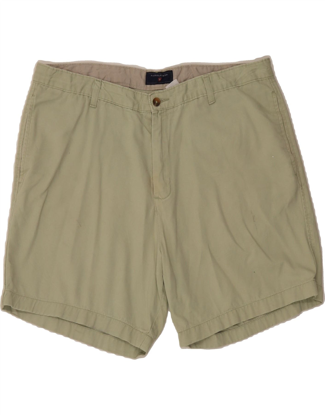 SADDLEBREED Mens Casual Shorts W38 XL Beige Cotton Vintage Saddlebreed and Second-Hand Saddlebreed from Messina Hembry 