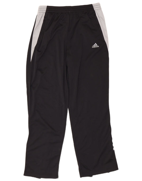 Calça de treino masculina ADIDAS 2XL preto colorblock poliéster