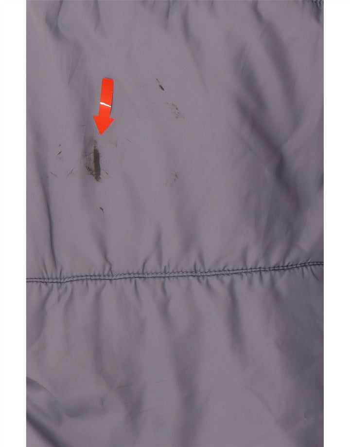 Jaqueta acolchoada com capuz gráfico feminino NIKE UK 18 XL azul poliéster